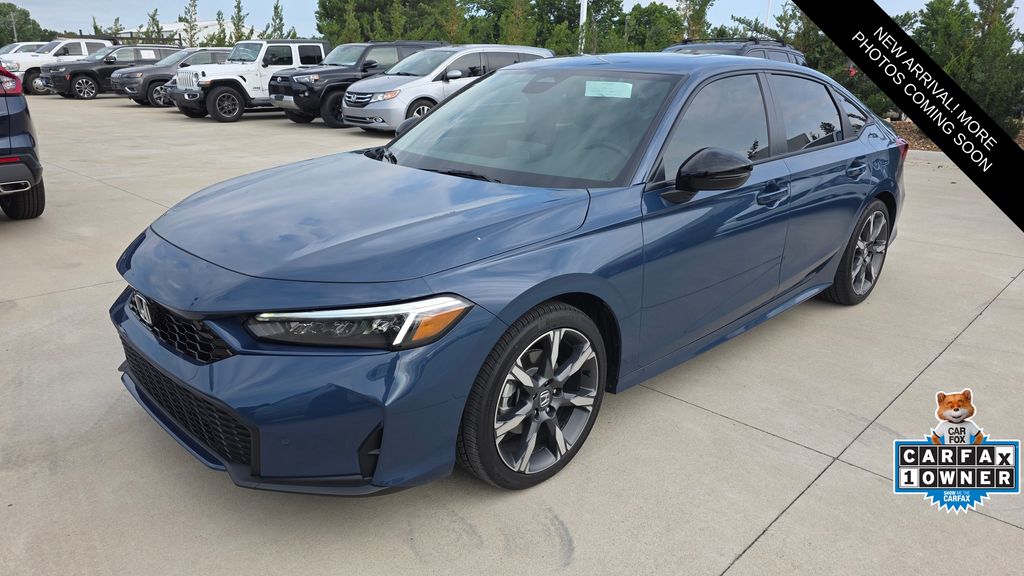 Blue Lagoon Pearl 2026 Honda Civic Hybrid Sport Touring Sedan FWD Sedan Front-Wheel Drive Continuously Variable Transmission