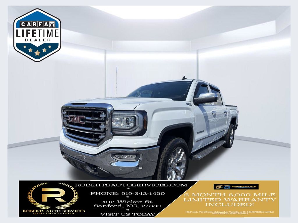 2018 GMC Sierra 1500 SLT Crew Cab 4WD