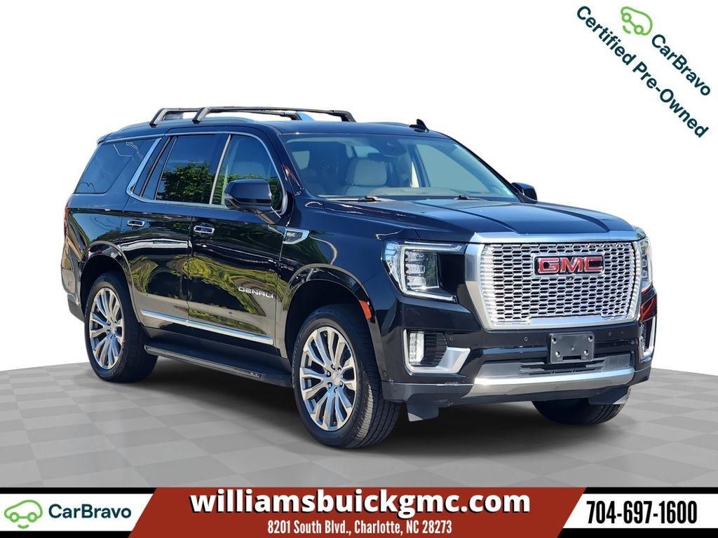 Onyx Black 2023 GMC Yukon SUV / Crossover Four-Wheel Drive Automatic