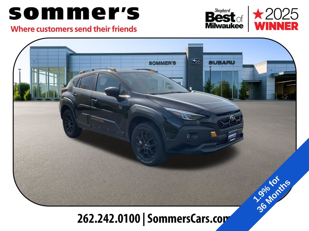 Crystal Black Silica 2026 Subaru Crosstrek SUV / Crossover All-Wheel Drive Continuously Variable Transmission