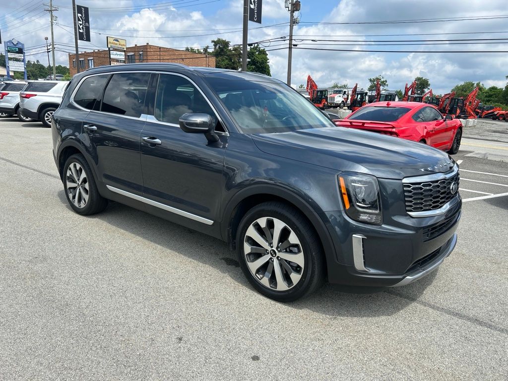 Gravity Gray 2021 Kia Telluride SUV / Crossover All-Wheel Drive 8-Speed Automatic