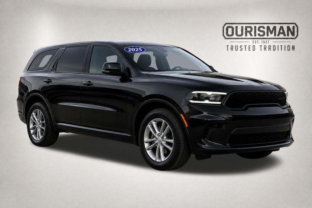 Black Clearcoat 2025 Dodge Durango SUV / Crossover All-Wheel Drive 8-Speed Automatic
