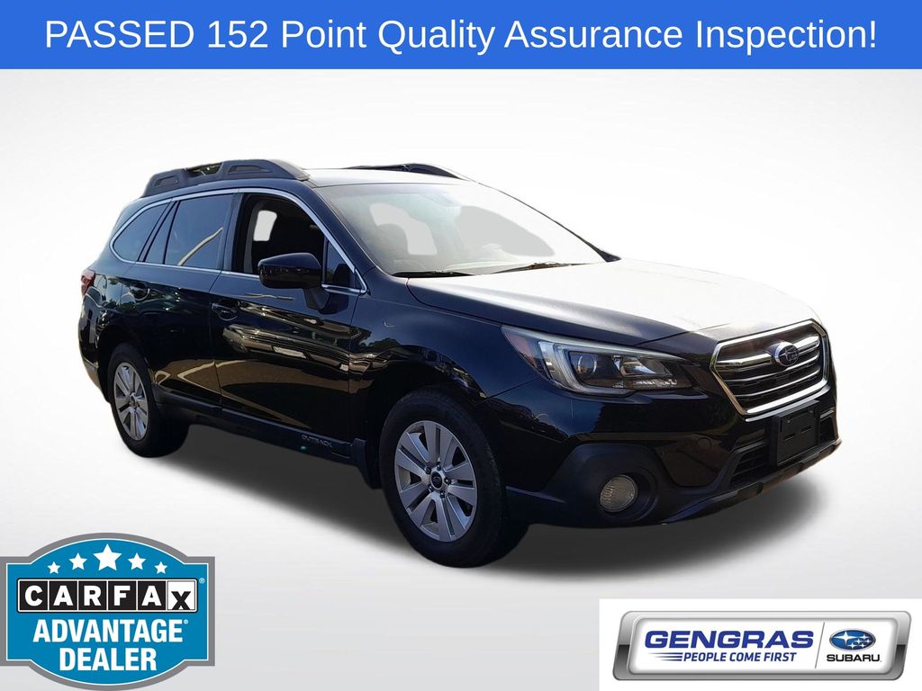 Crystal Black Silica 2019 Subaru Outback Wagon All-Wheel Drive Continuously Variable Transmission