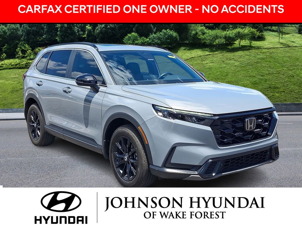 Urban Gray Pearl 2024 Honda CR-V Hybrid SUV / Crossover All-Wheel Drive Continuously Variable Transmission