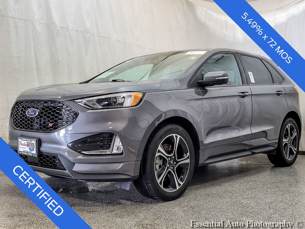 Carbonized Gray Metallic 2023 Ford Edge SUV / Crossover All-Wheel Drive 7-Speed Automatic