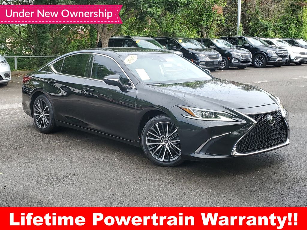Black (Caviar) 2020 Lexus ES 350 FWD Sedan Front-Wheel Drive 8-Speed Automatic