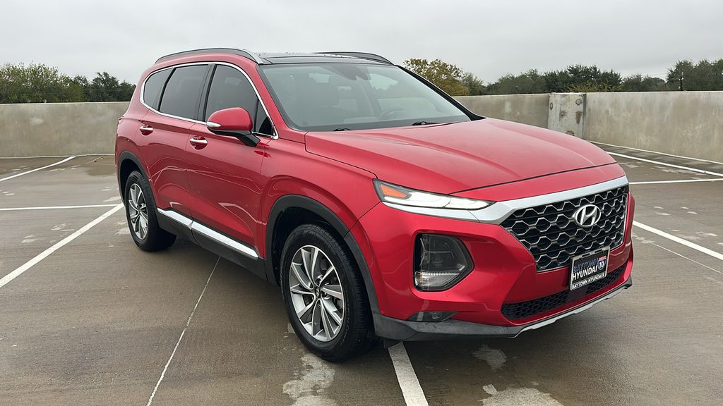 2020 Hyundai Santa Fe SEL Red at DeMontrond Auto Country