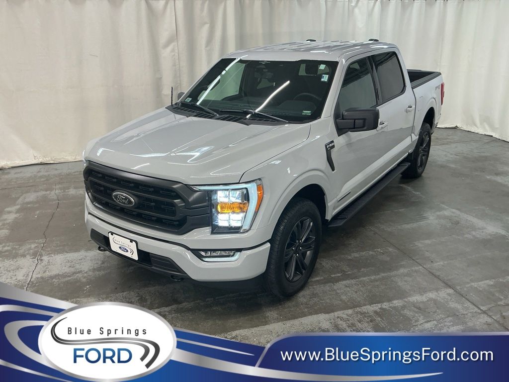 Avalanche Gray 2023 Ford F-150 Pickup Truck Four-Wheel Drive Automatic