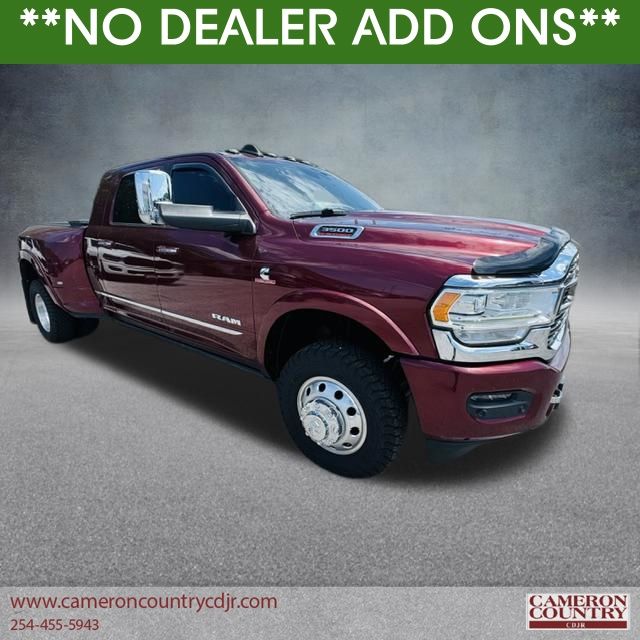 Delmonico Red Pearlcoat 2020 RAM 3500 Pickup Truck Four-Wheel Drive 6-Speed Automatic