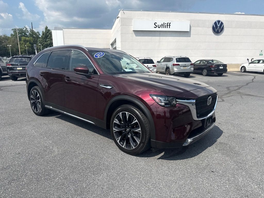 2024 Mazda CX-90 PHEV Premium Red at Bob Ruth Ford