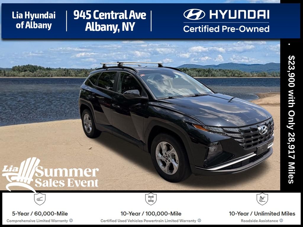 Phantom Black 2023 Hyundai Tucson SUV / Crossover All-Wheel Drive 8-Speed Automatic