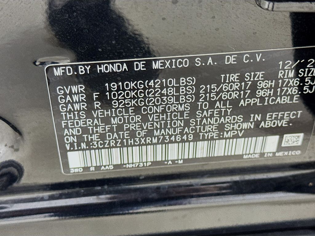 Used Car 2024 Honda Hr-v  Lx For Sale Under $25,000 In Austin, Texas
