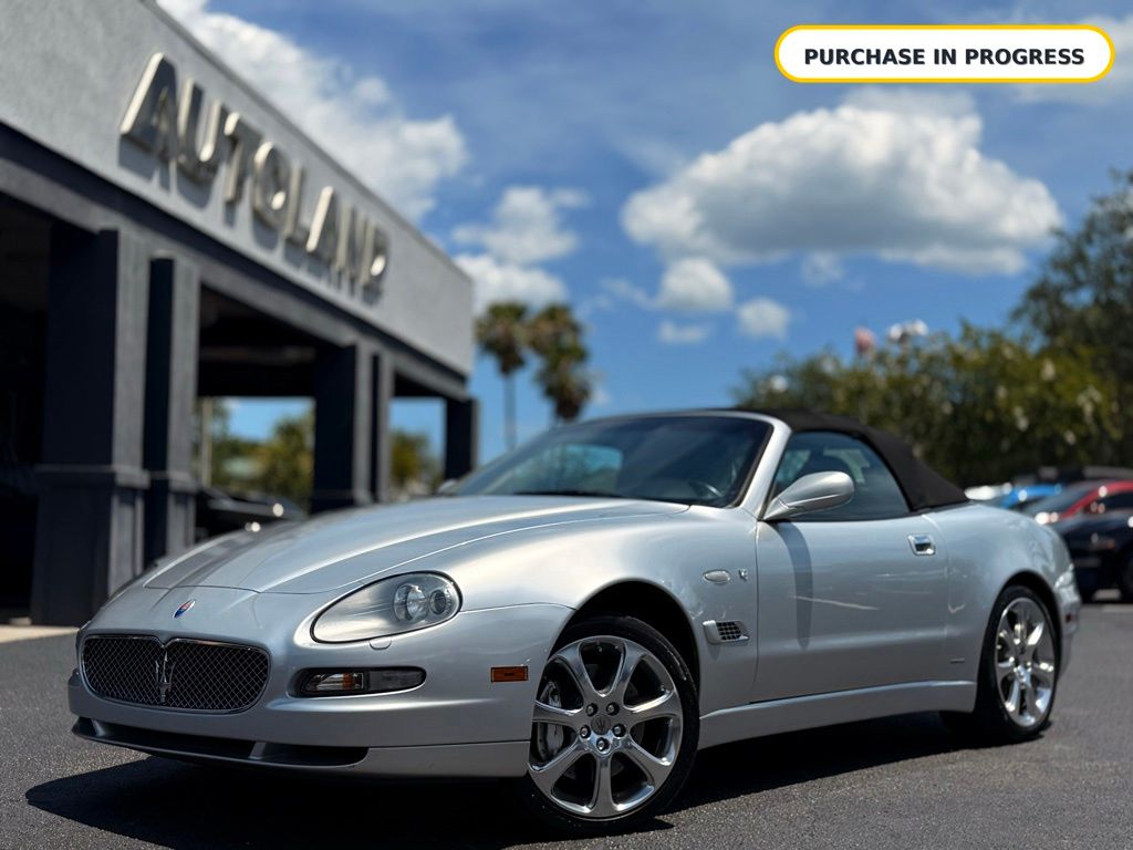 Grigio Touring Metallic 2005 Maserati Spyder Convertible Rear-Wheel Drive 6-Speed Automatic