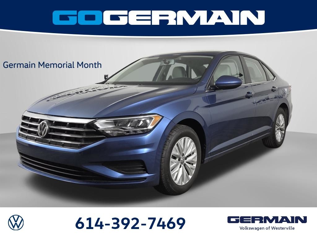 Blue Silk Metallic 2020 Volkswagen Jetta S FWD Sedan Front-Wheel Drive 6-Speed Manual