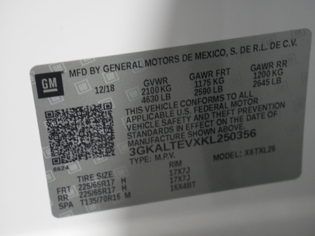 2019 GMC Terrain SLE 30