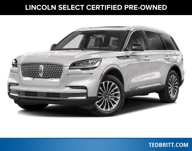 White Metallic 2023 Lincoln Aviator Reserve AWD SUV / Crossover All-Wheel Drive Automatic