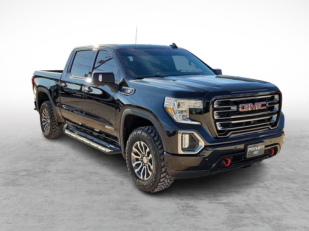 Onyx Black 2020 GMC Sierra 1500 AT4 Crew Cab 4WD Pickup Truck Four-Wheel Drive Automatic