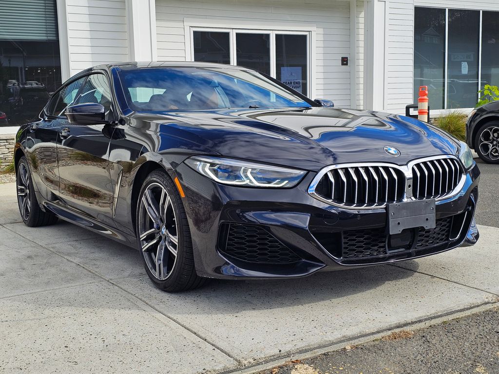 Carbon Black Metallic 2022 BMW 8 Series 840i xDrive Gran Coupe AWD Coupe All-Wheel Drive 8-Speed Automatic