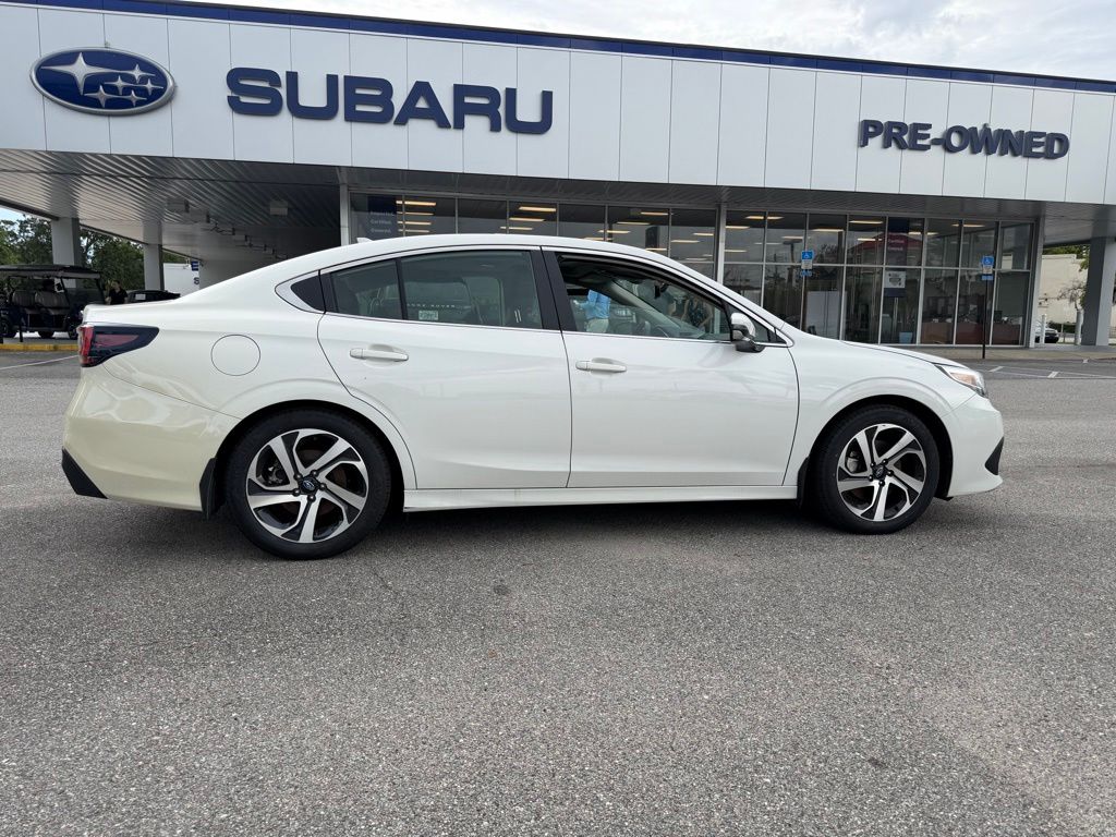 Crystal White Pearl 2020 Subaru Legacy 2.5i Limited AWD Sedan All-Wheel Drive Continuously Variable Transmission