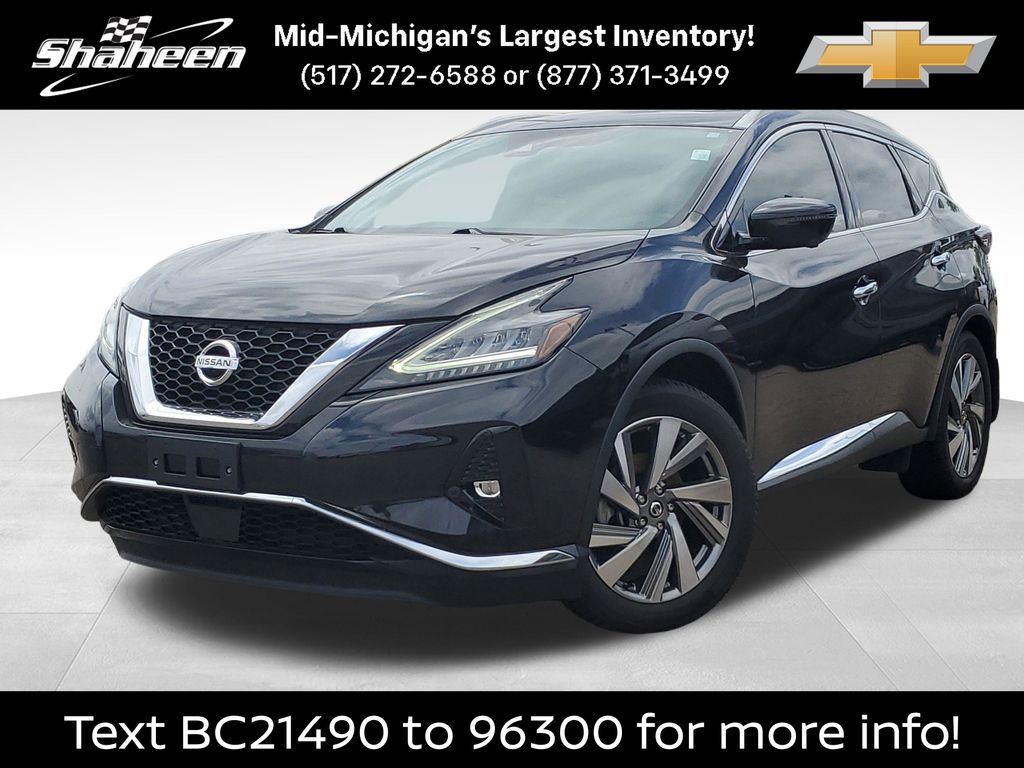 Black 2020 Nissan Murano SUV / Crossover All-Wheel Drive Continuously Variable Transmission