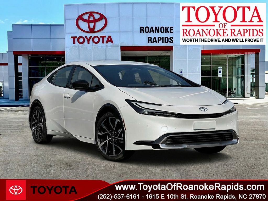 White (Wind Chill Pearl) 2025 Toyota Prius Plug-In Hybrid Hatchback Front-Wheel Drive Continuously Variable Transmission