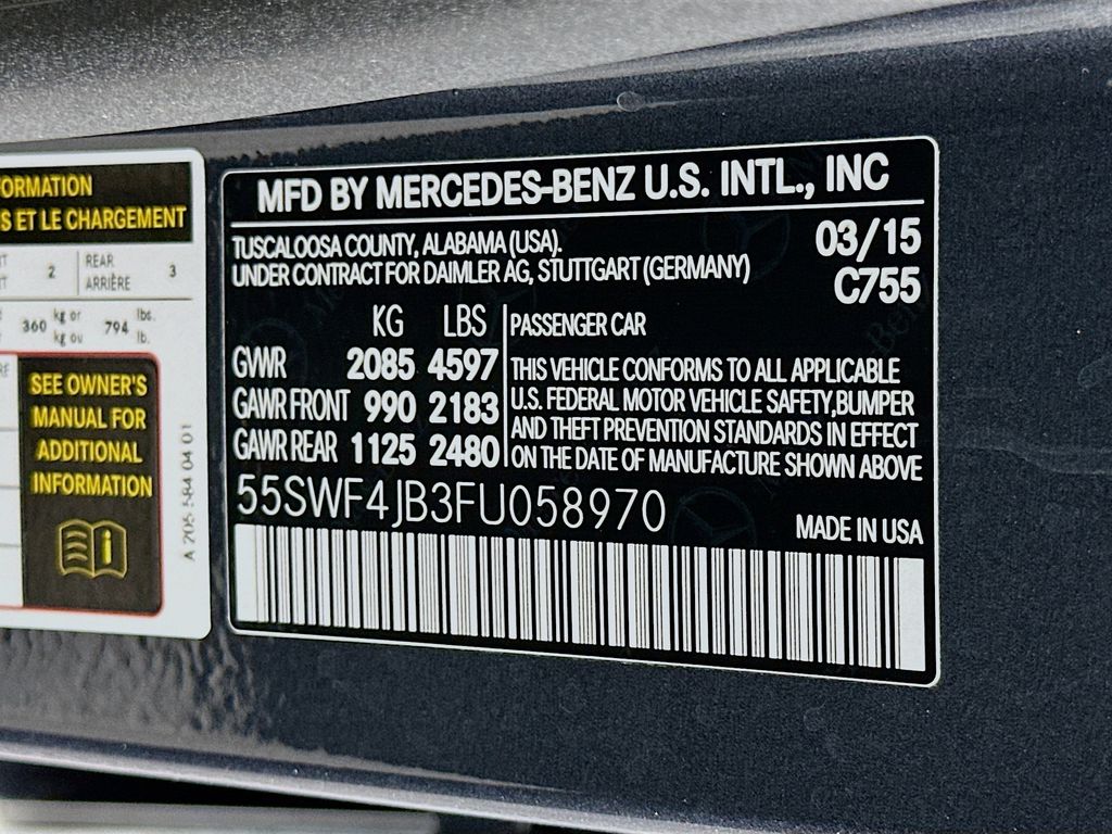 2015 Mercedes-Benz C-Class C 300 30