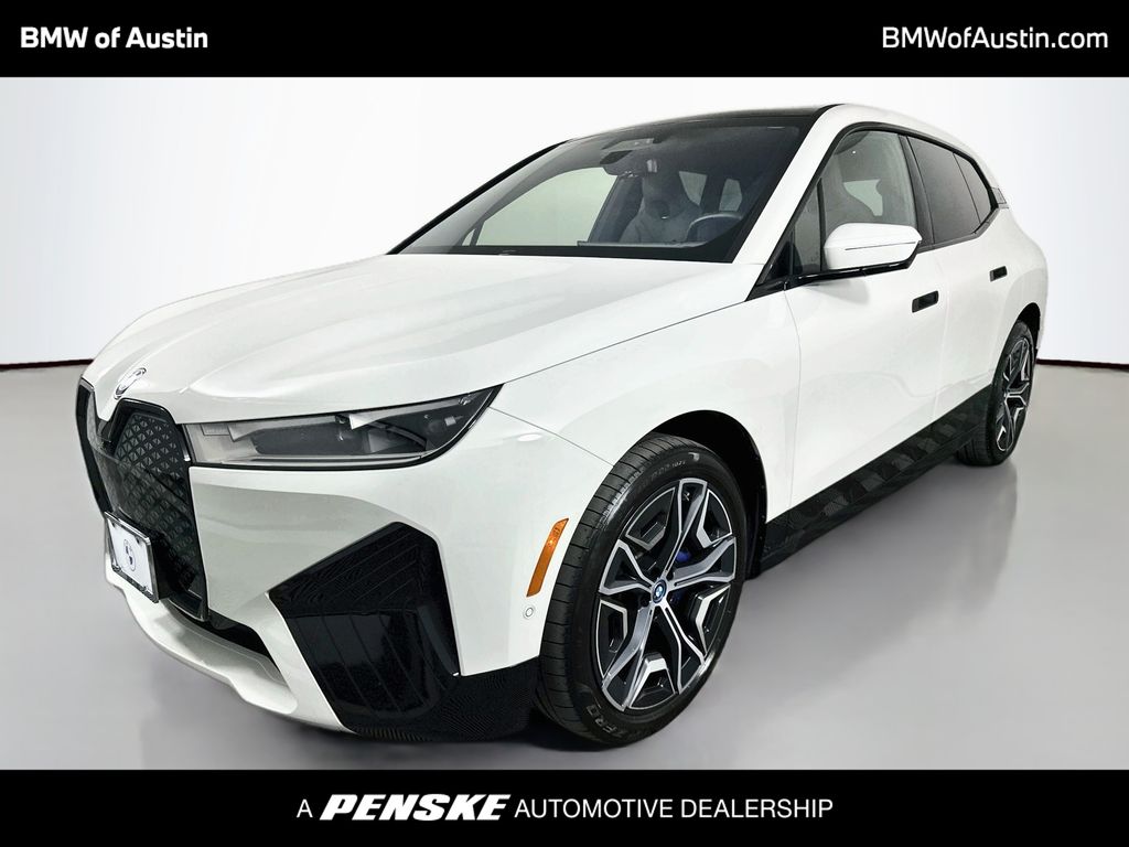 Alpine White 2024 BMW iX SUV / Crossover All-Wheel Drive Automatic