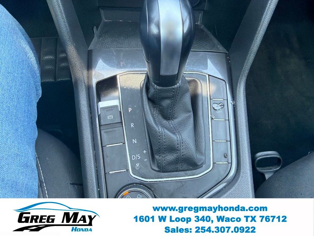 2021 Volkswagen Tiguan 2.0T S Silver at Greg May Honda