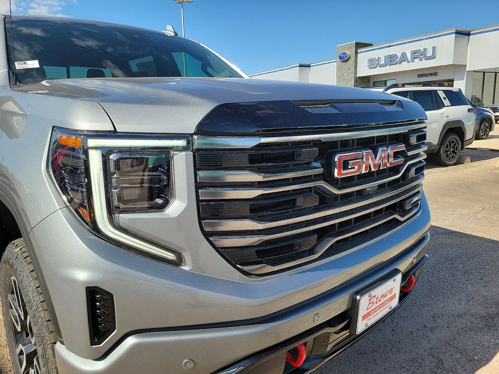 2026 GMC Sierra 1500 AT4 Silver at Brown Buick GMC