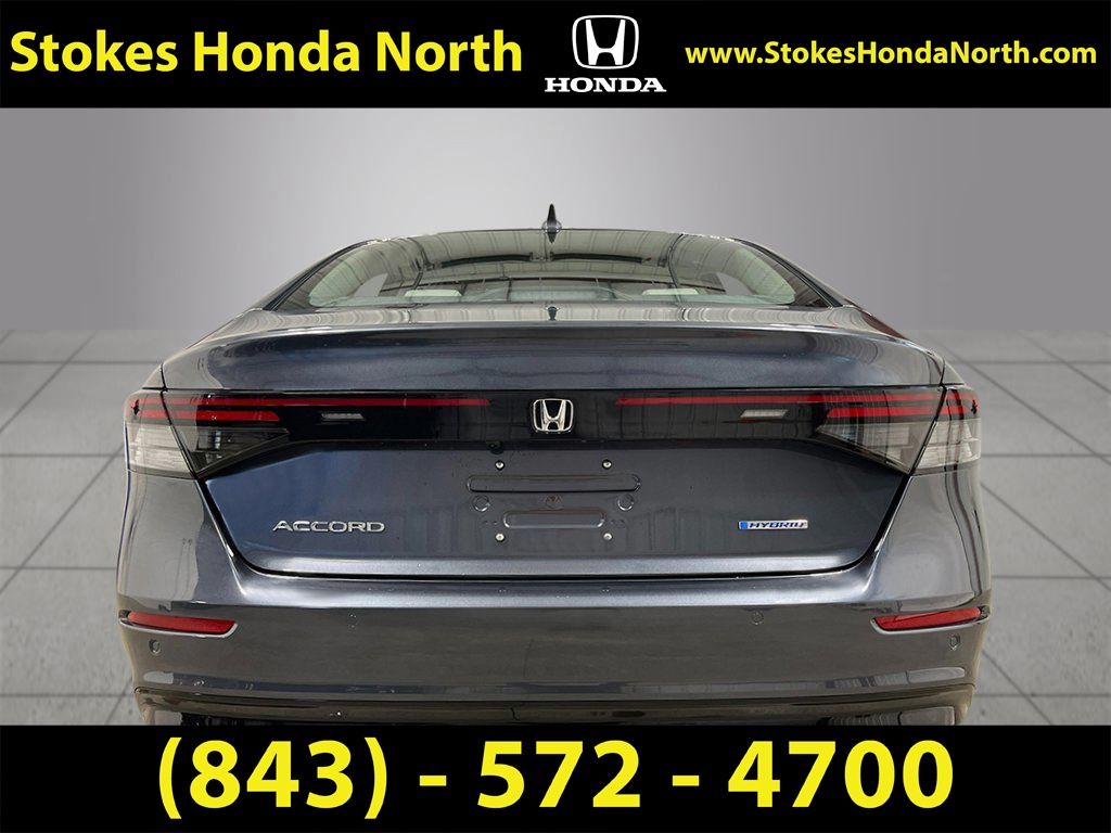 2026 Honda Accord Hybrid EX-L Gray at Stokes Honda North