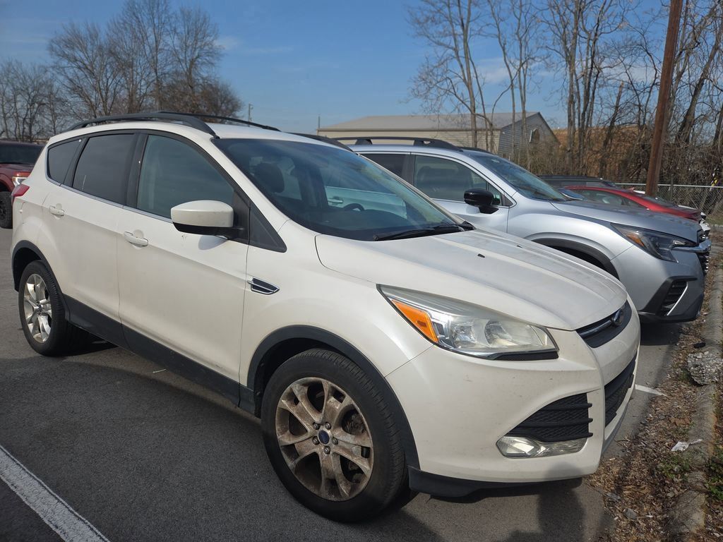 White Platinum 2014 Ford Escape SE AWD SUV / Crossover All-Wheel Drive 6-Speed Automatic