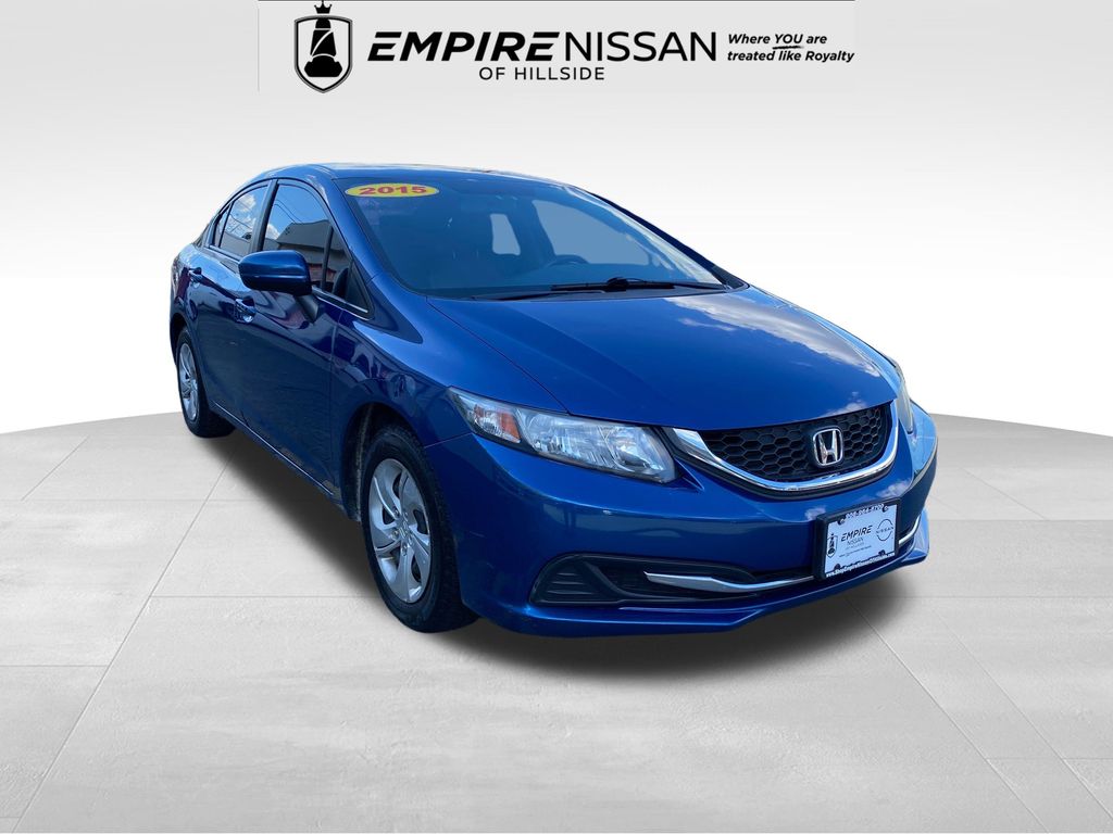 2015 Honda Civic Sedan Front-Wheel Drive Continuously Variable Transmission