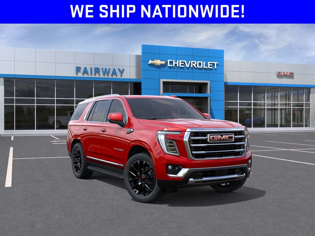 Volcanic Red Tintcoat 2026 GMC Yukon Elevation 4WD SUV / Crossover Four-Wheel Drive Automatic
