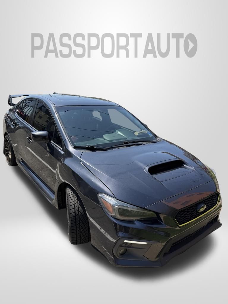 Dark Gray Metallic 2018 Subaru WRX Premium Sedan All-Wheel Drive Automatic