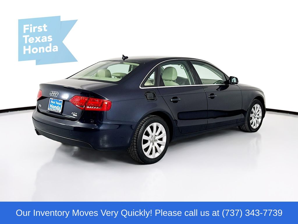 Used Car 2012 Audi A4  2.0t Premium For Sale Under $12,000 In Austin, Texas