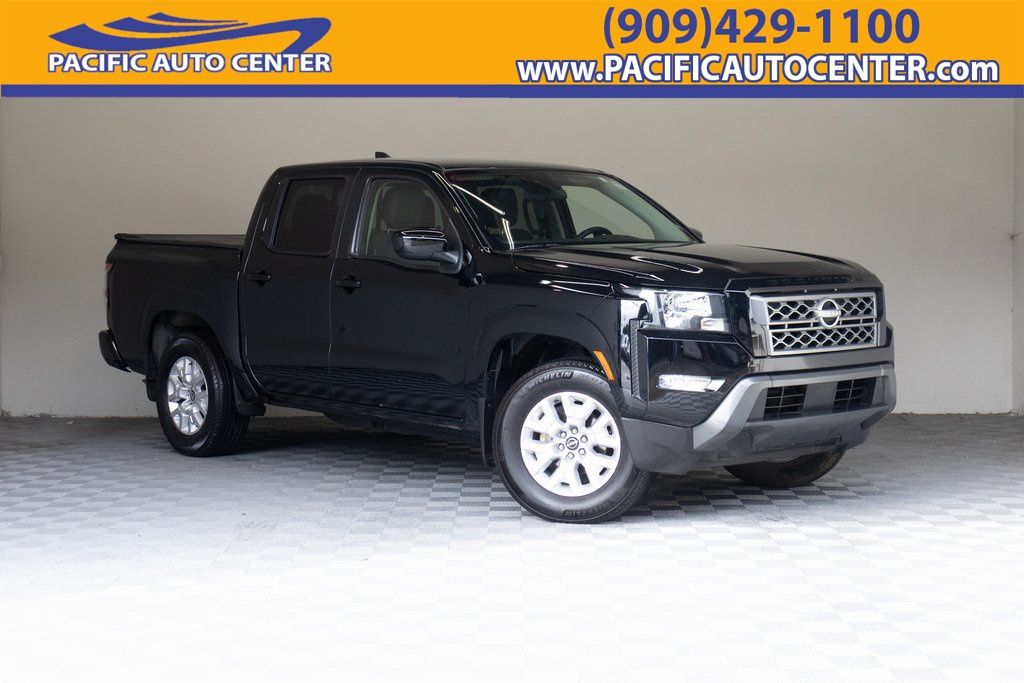 Super Black 2024 Nissan Frontier Pickup Truck 4X2 9-Speed Automatic Overdrive