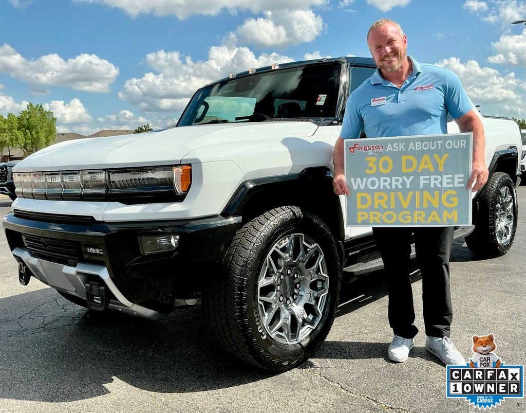 White 2025 GMC Hummer EV Pickup 3X Crew Cab AWD Pickup Truck All-Wheel Drive 1-Speed Automatic