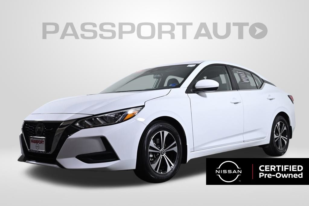 White (Fresh Powder) 2023 Nissan Sentra Sedan Front-Wheel Drive Automatic