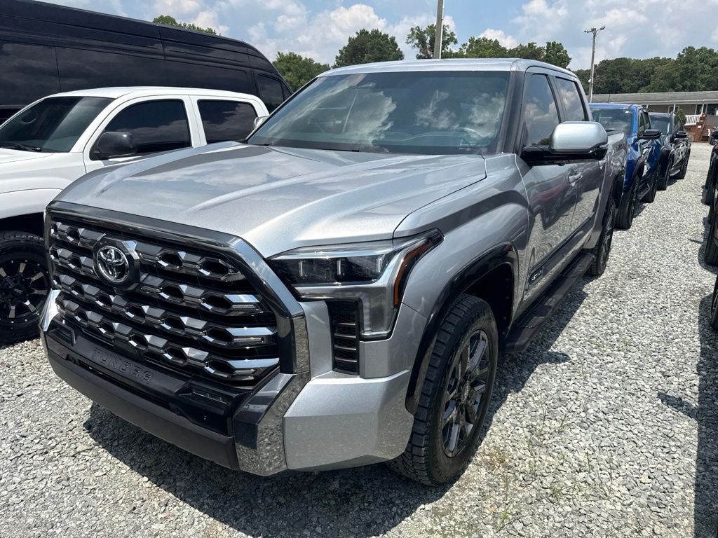 Celestial Silver Metallic 2025 Toyota Tundra Pickup Truck Four-Wheel Drive Automatic