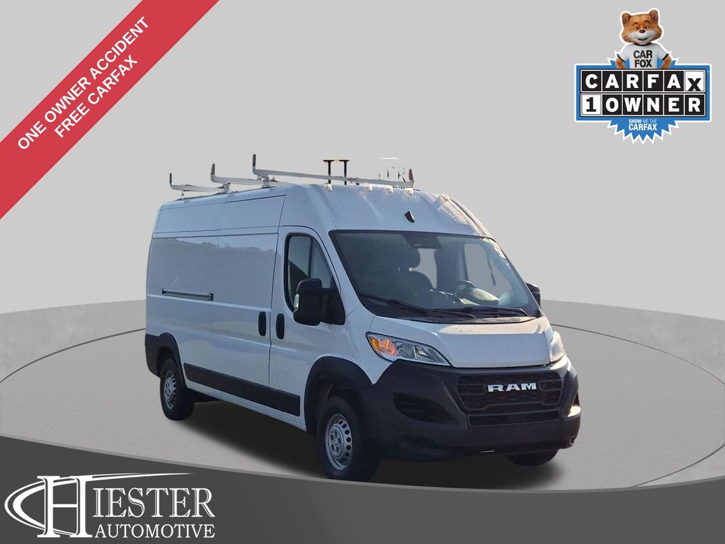 Bright White Clearcoat 2024 RAM ProMaster Van 9-Speed Automatic