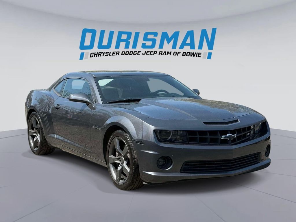Cyber Gray Metallic 2010 Chevrolet Camaro 1SS Coupe RWD Coupe Rear-Wheel Drive 6-Speed Manual