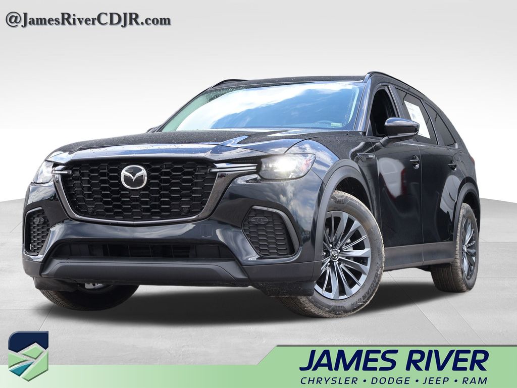 Jet Black Mica 2025 Mazda CX-70 3.3 Turbo Preferred AWD SUV / Crossover All-Wheel Drive 8-Speed Automatic