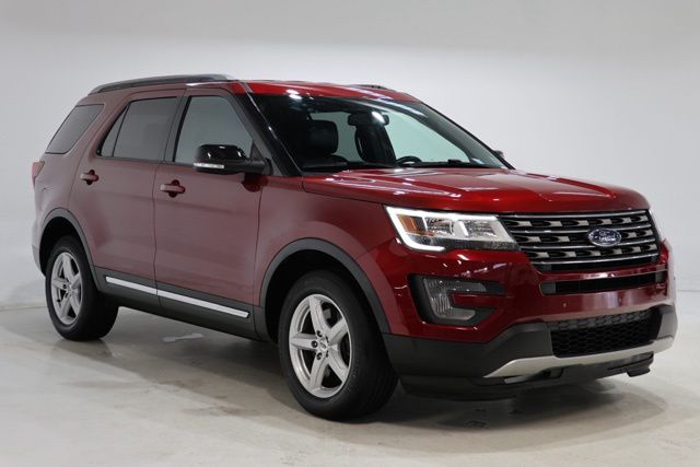 Ruby Red Metallic 2017 Ford Explorer SUV / Crossover All-Wheel Drive 6-Speed Automatic