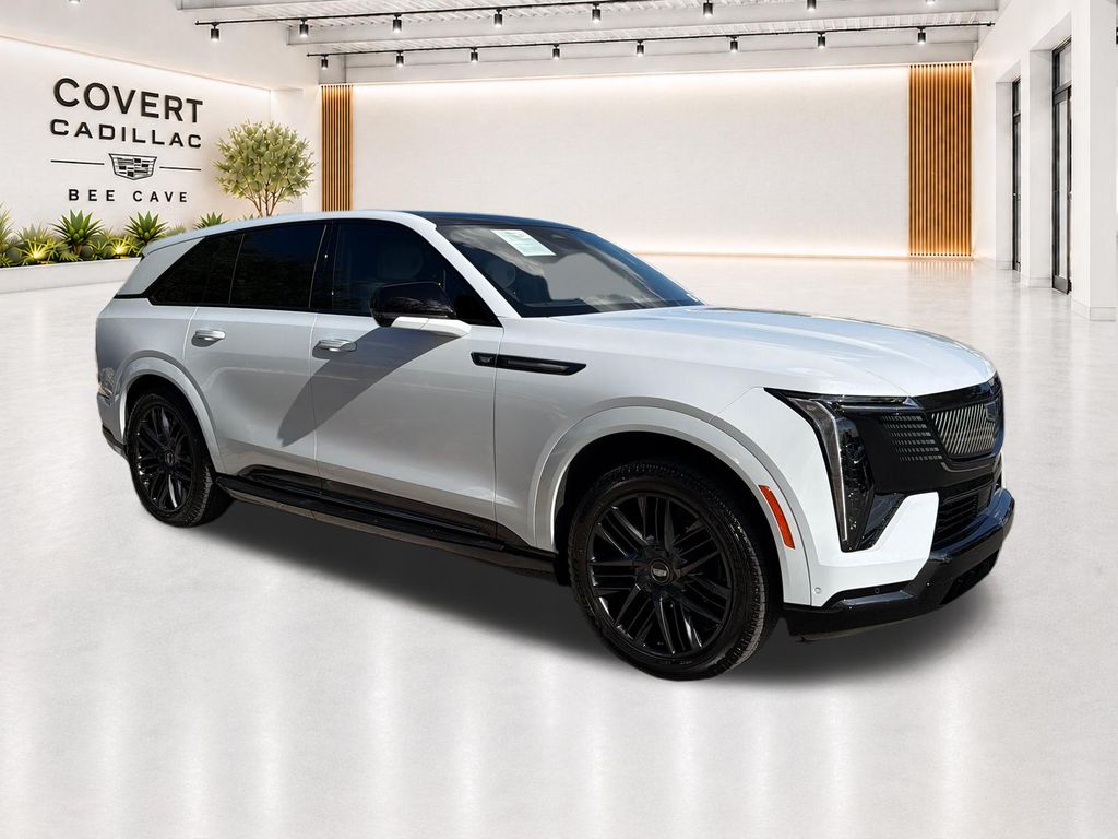 Vibrant White 2026 Cadillac Escalade IQ SUV / Crossover All-Wheel Drive 1-Speed Automatic