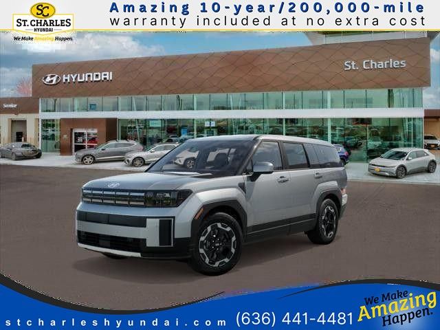 Shimmering Silver 2026 Hyundai Santa Fe Hybrid SUV / Crossover All-Wheel Drive 6-Speed Automatic