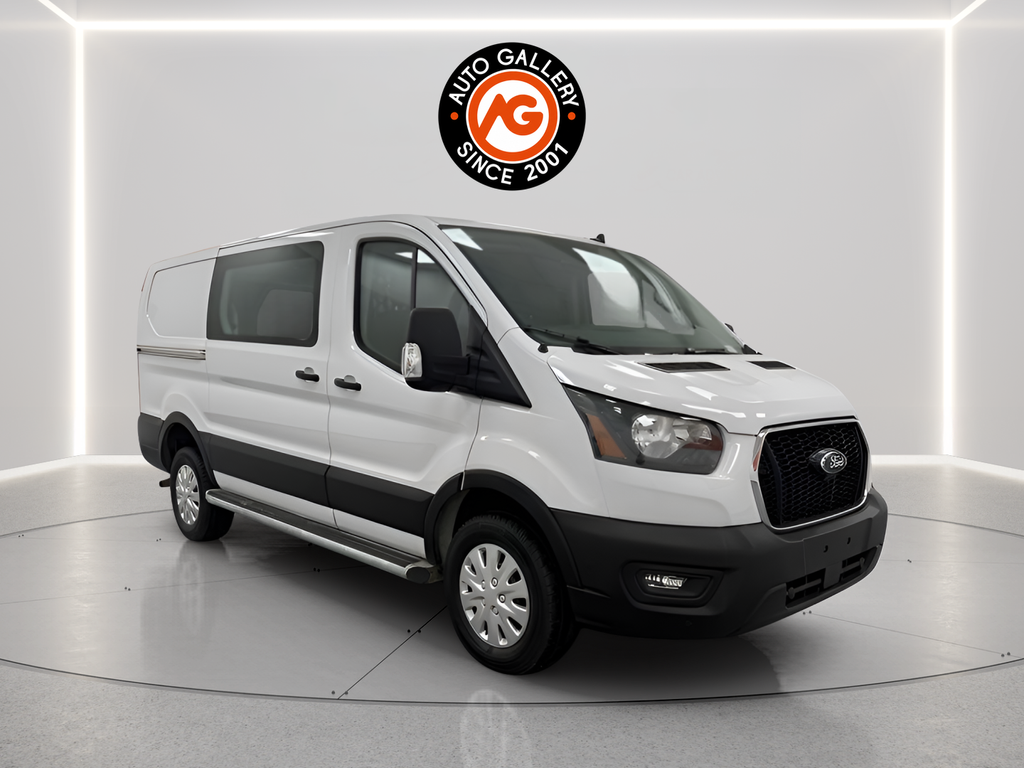 Oxford White 2025 Ford Transit Cargo Van Rear-Wheel Drive