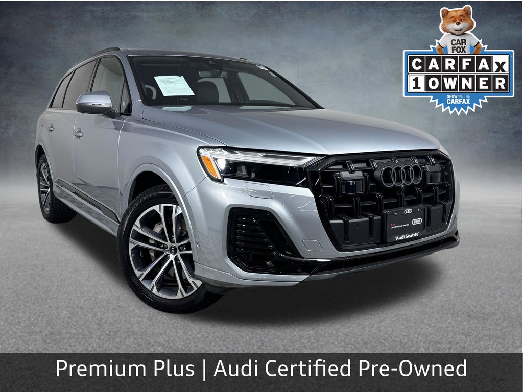Satellite Silver Metallic 2025 Audi Q7 SUV / Crossover All-Wheel Drive 8-Speed Automatic