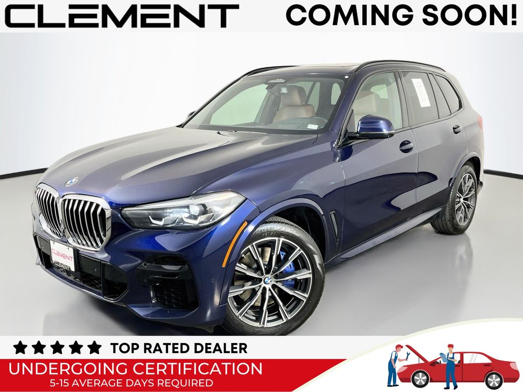 Tanzanite Blue II Metallic 2022 BMW X5 SUV / Crossover All-Wheel Drive 8-Speed Automatic