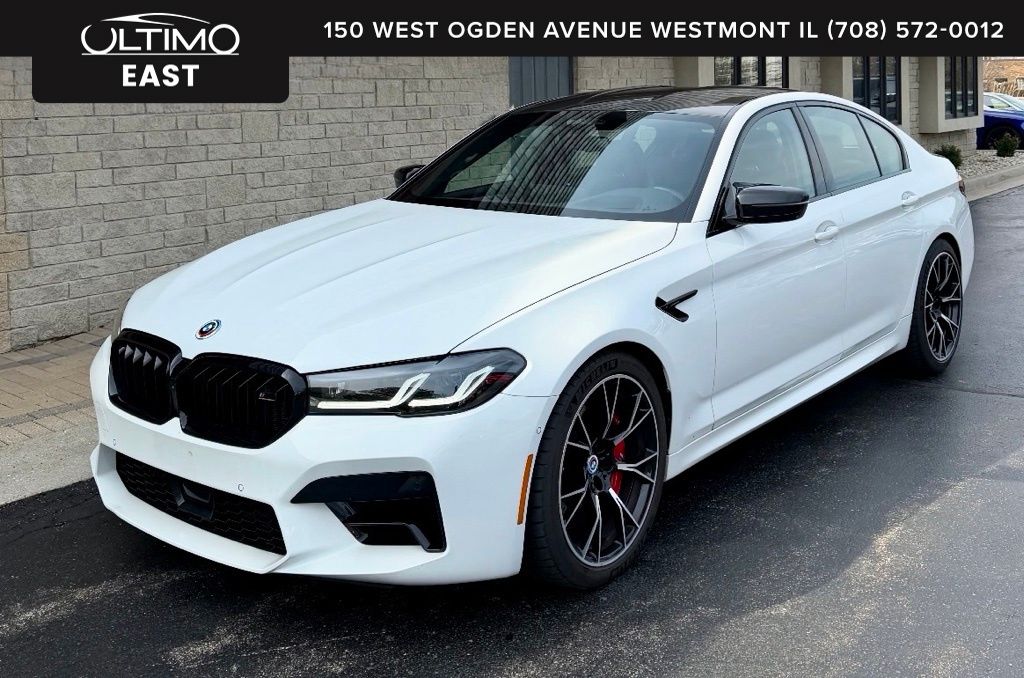 Alpine White 2023 BMW M5 AWD Sedan All-Wheel Drive 8-Speed Automatic