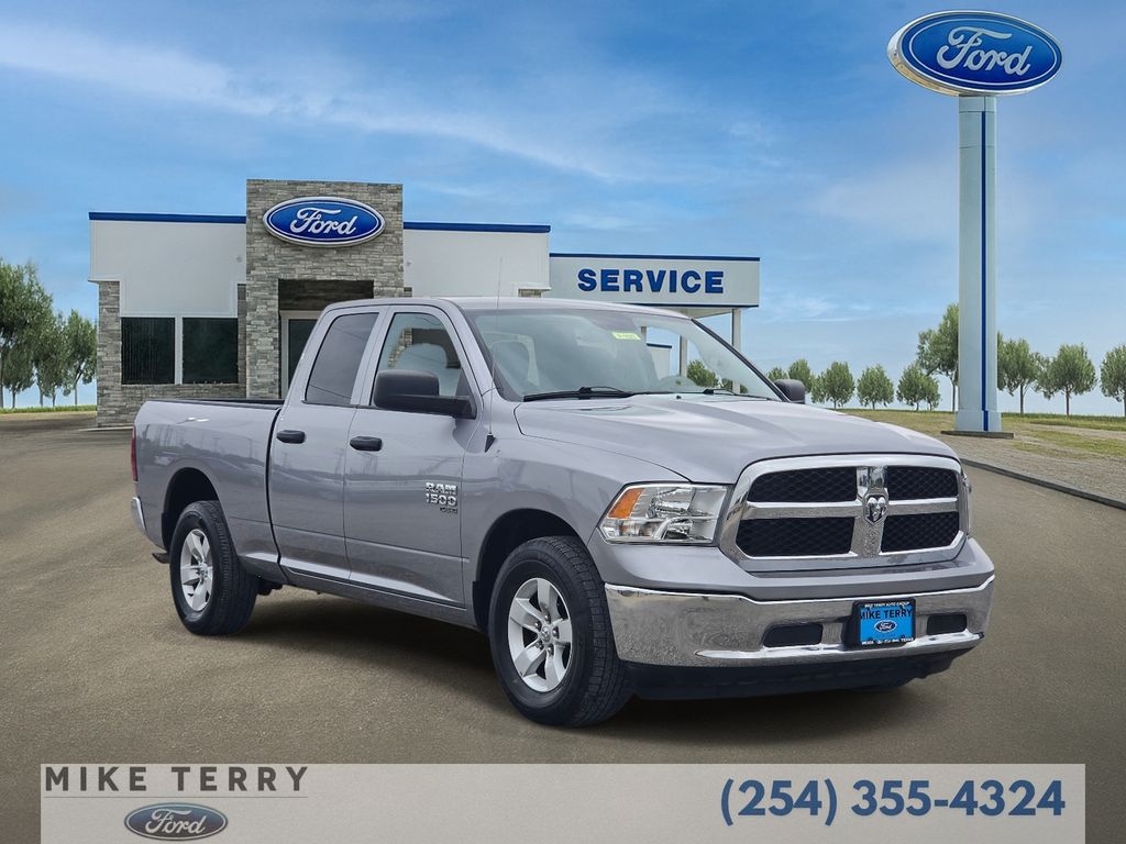 Billet Silver Metallic 2024 RAM 1500 Classic SLT Quad Cab RWD Pickup Truck 4X2 8-Speed Automatic